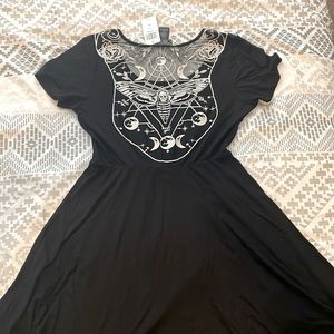 Nwt . Black lace dress . Women’s Medium .